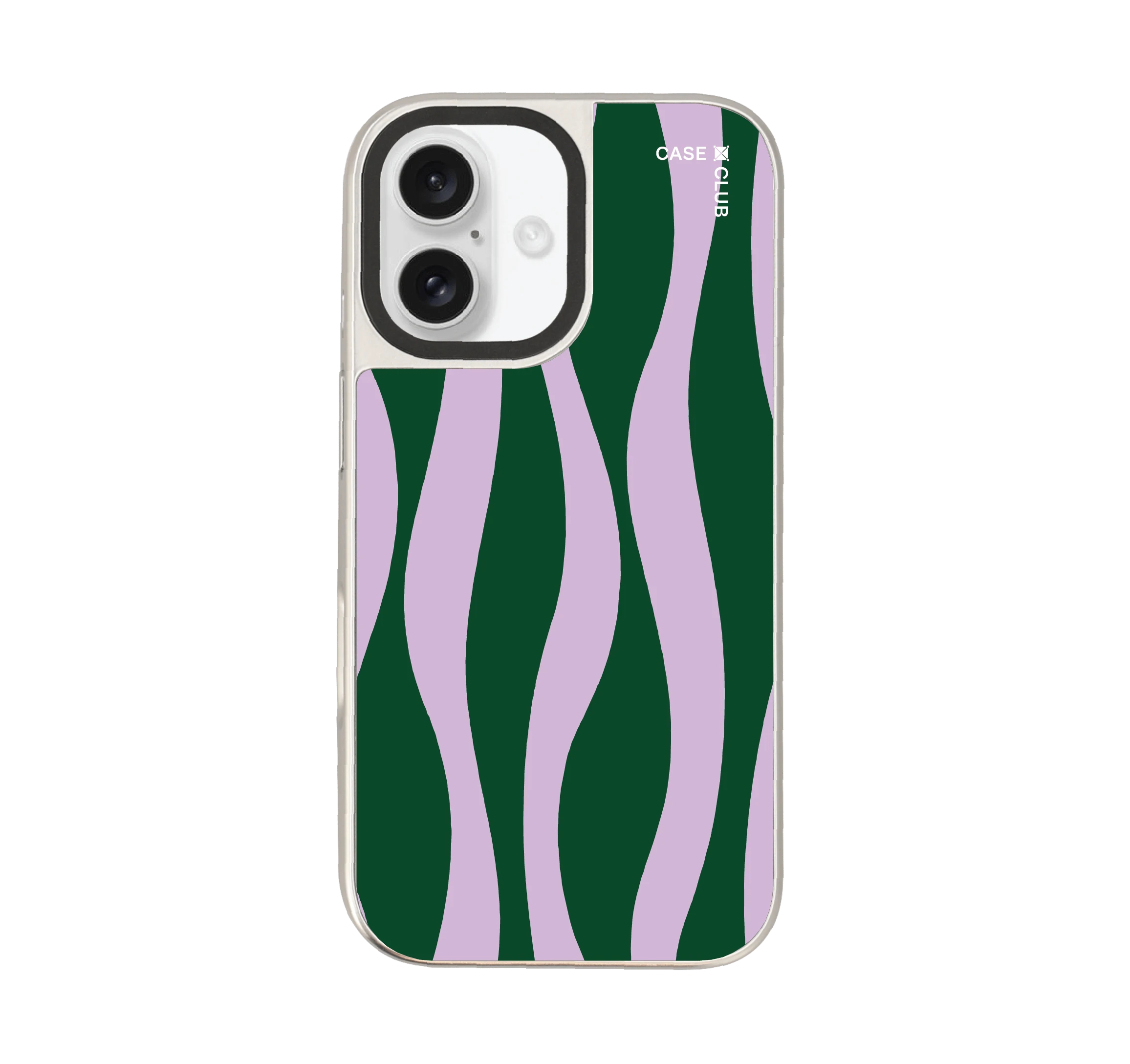 purple & green wavy pattern